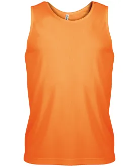 Mens sports vest | Orange