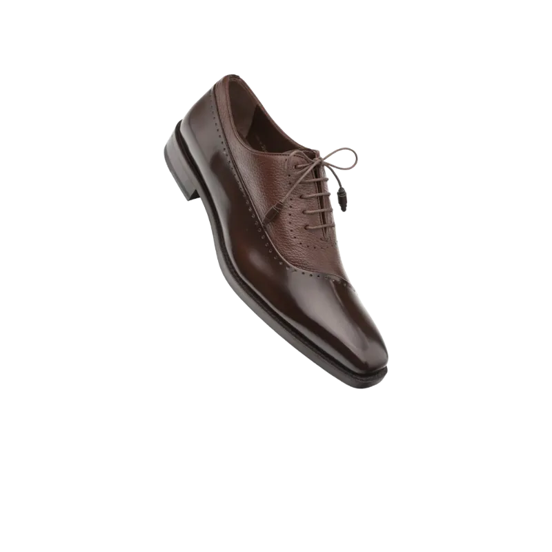 Mezlan Brown Dress Lace Up Shoes Fashion Oxford Postdam