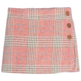 Mini Skort - Paprika Tweed