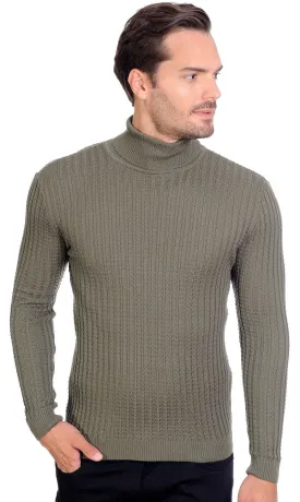 Olive Turtleneck