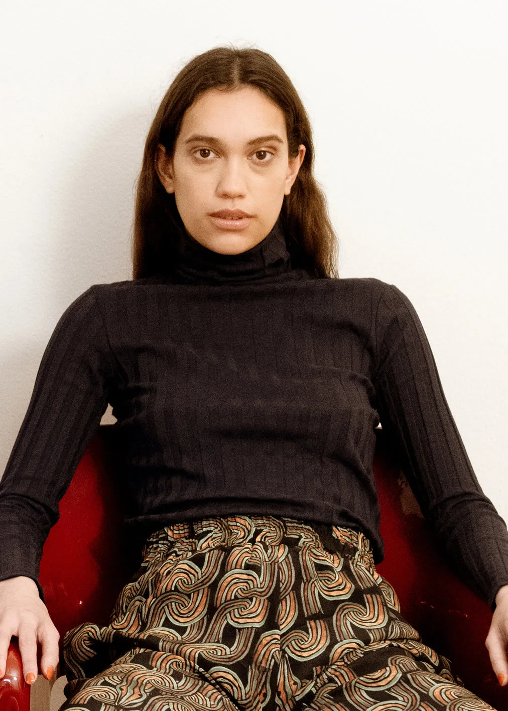 Organic Rib Turtlenecks