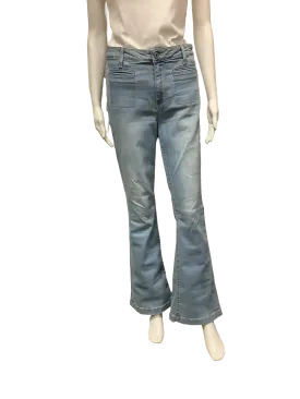 Paige Jeans Blue High Rise Bell Bottom Size: 8/29