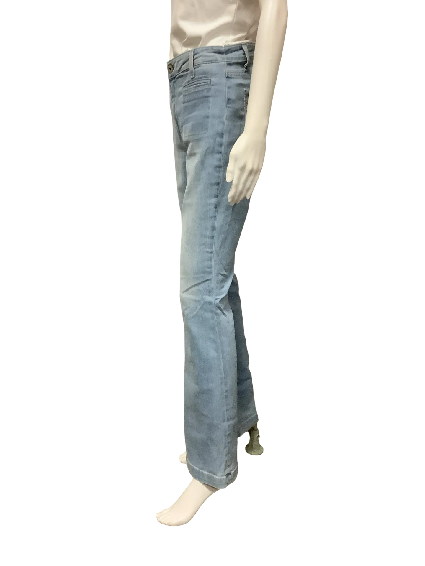 Paige Jeans Blue High Rise Bell Bottom Size: 8/29