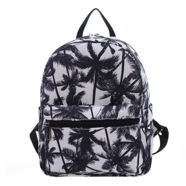 PICK YOUR PATTERN: Mini Canvas Backpack Super Funky and Fun Designs