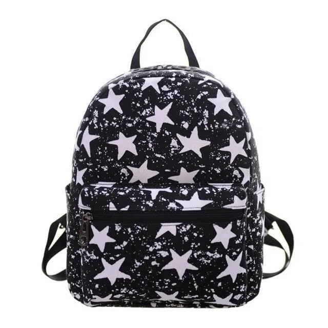 PICK YOUR PATTERN: Mini Canvas Backpack Super Funky and Fun Designs