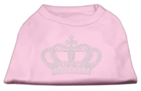 Rhinestone Crown Shirts Light Pink L (14)