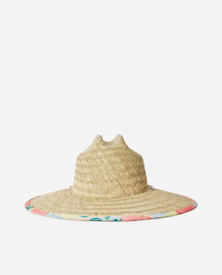 Rip Curl Mixed Straw Sun Hat Light Orange