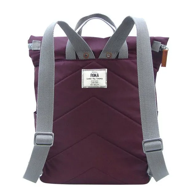 Roka Backpack Canfield B Sustainable Medium Plum