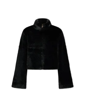 Roxi Faux Fur Bomber Jacket