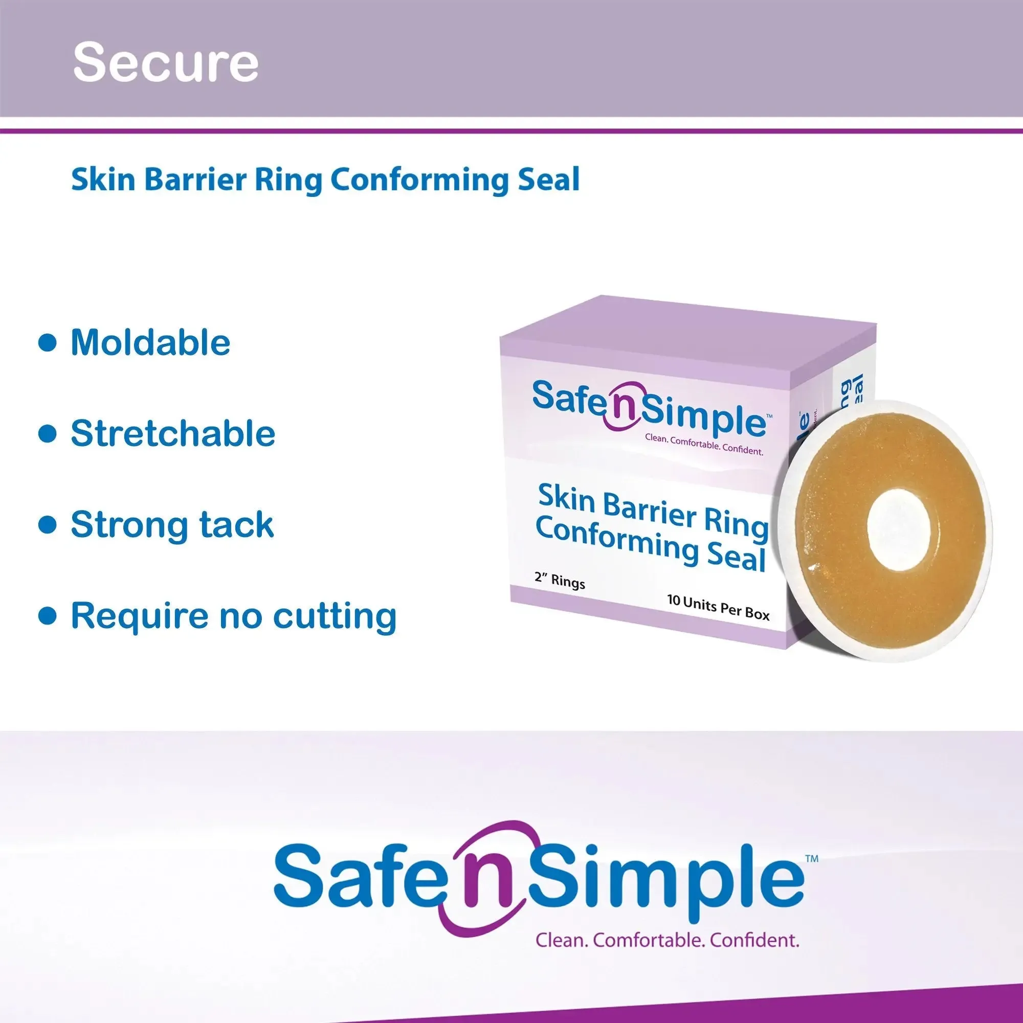 Safe-n'Simple Adhesive Barrier Ring