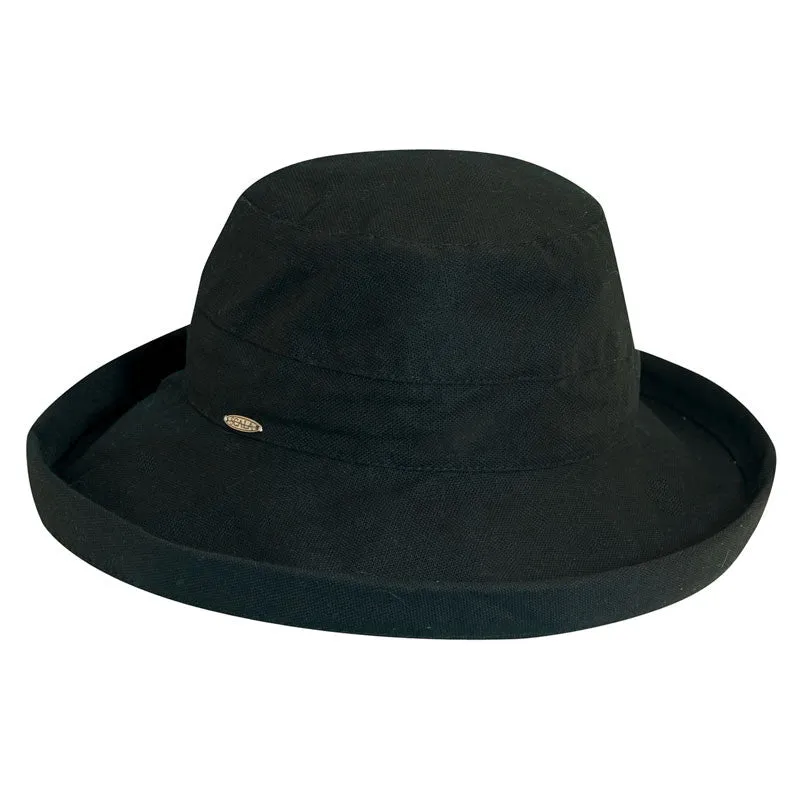 Scala - Small Brim Canvas Bucket Hat