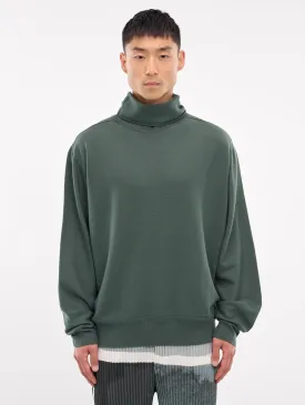 Smooth Wool Sweater (HP48KN215-65-KHAKI)