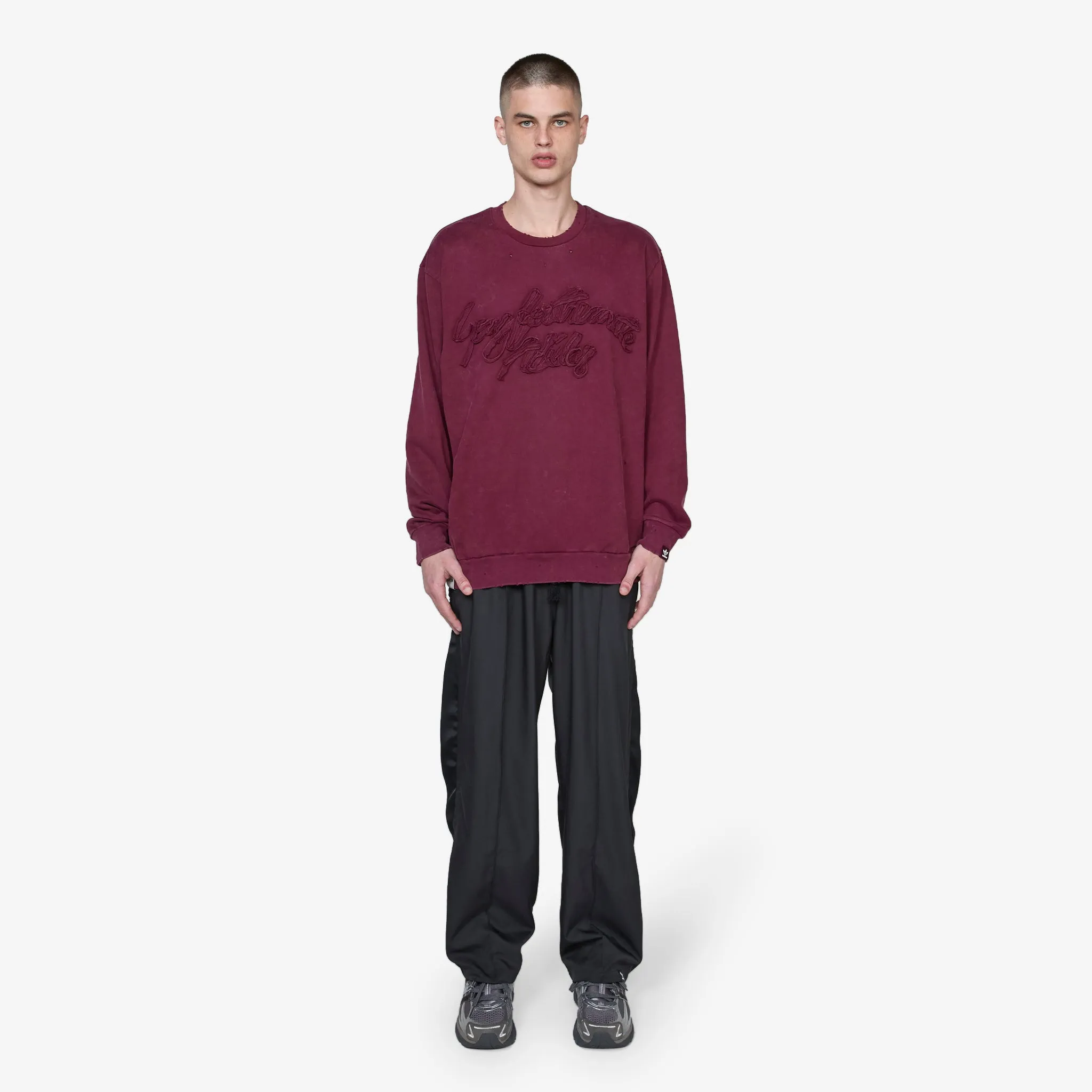 Song for the Mute x Longsleeve T-Shirt Maroon