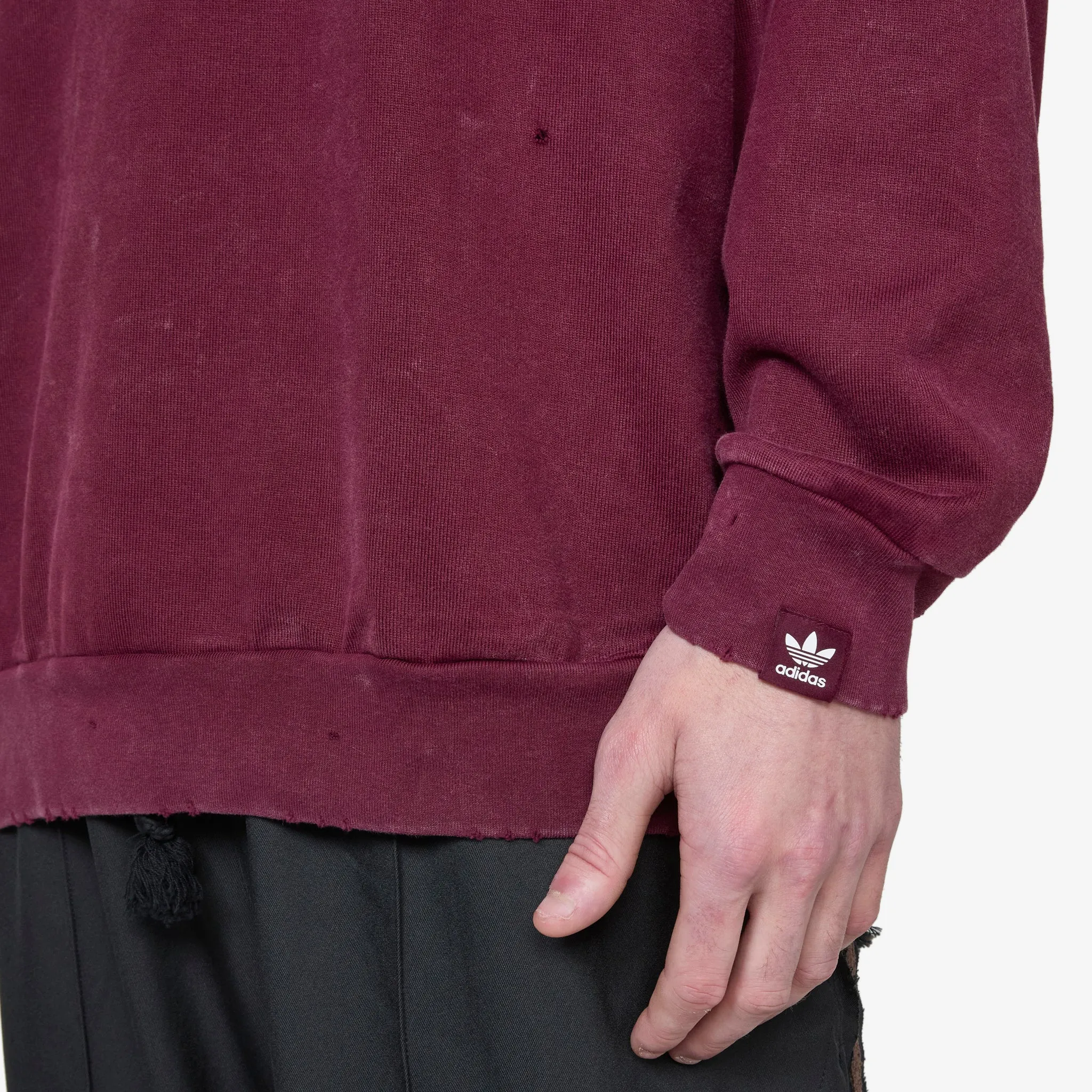 Song for the Mute x Longsleeve T-Shirt Maroon