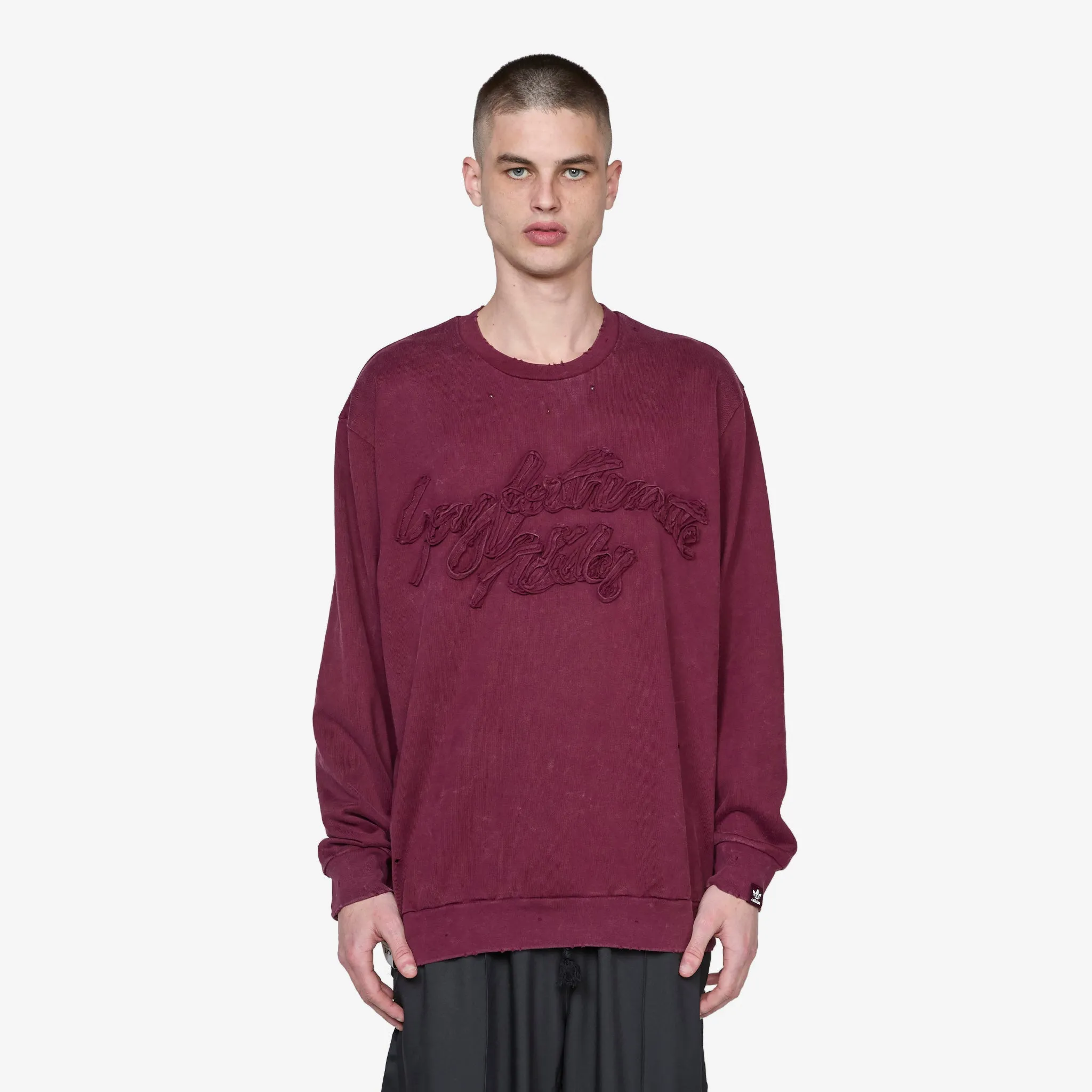 Song for the Mute x Longsleeve T-Shirt Maroon