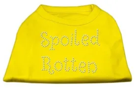 Spoiled Rotten Rhinestone Shirts Yellow Med (12)