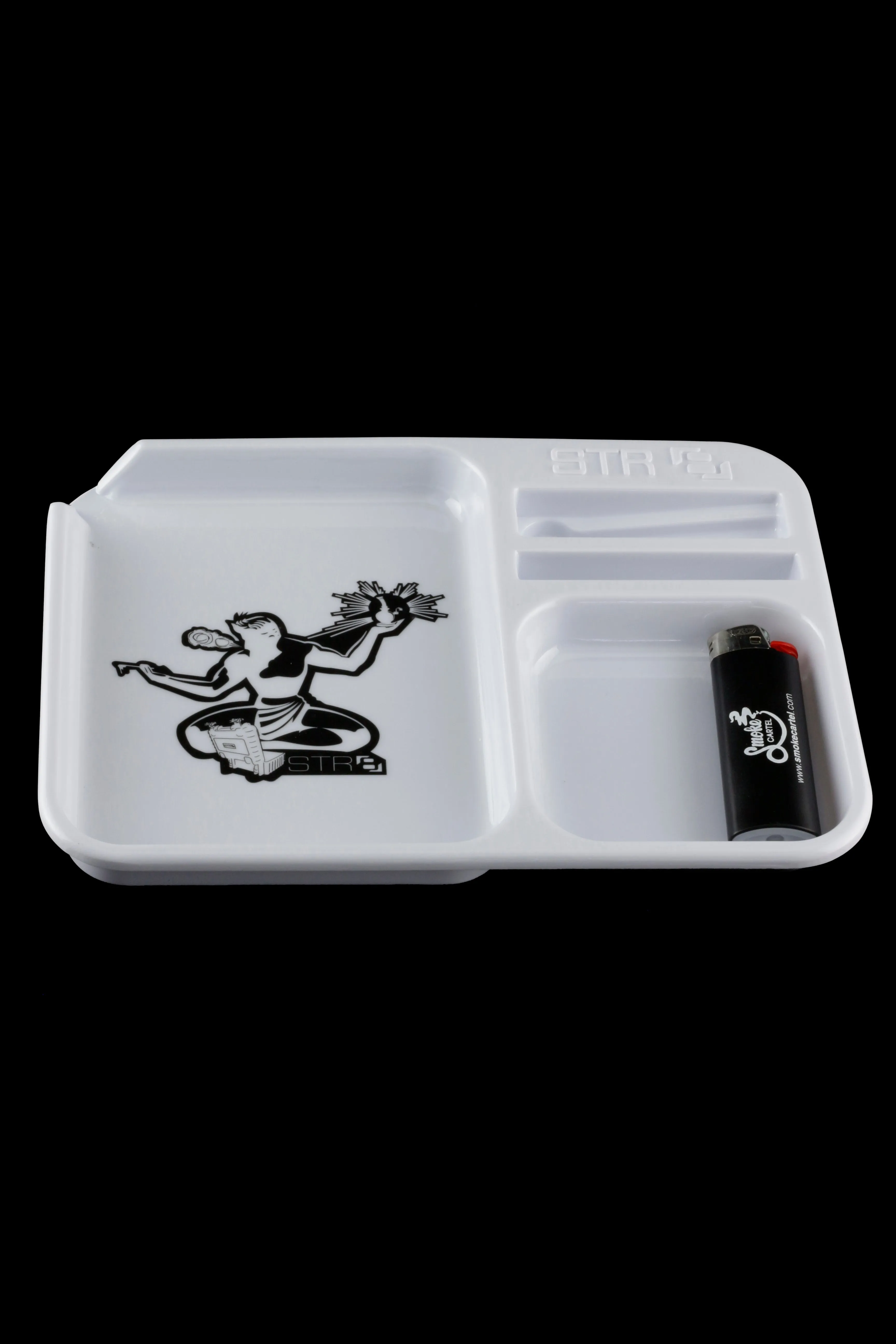 STR8 Brand Melamine Rolling Tray