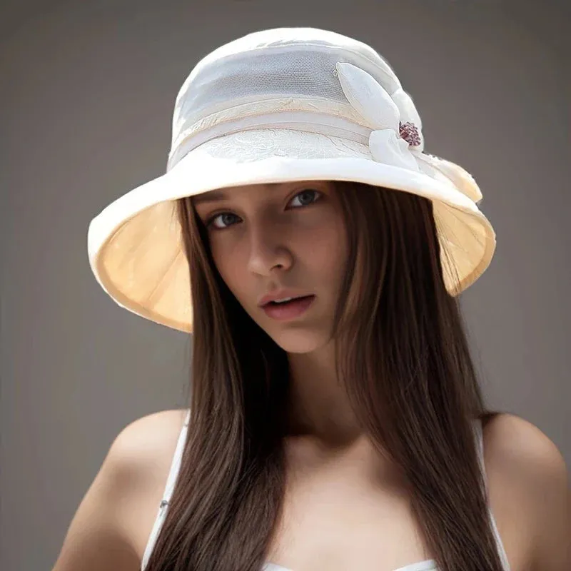 Sun Protection Fisherman Hat Women's 2024 New Summer UV Sun Hat