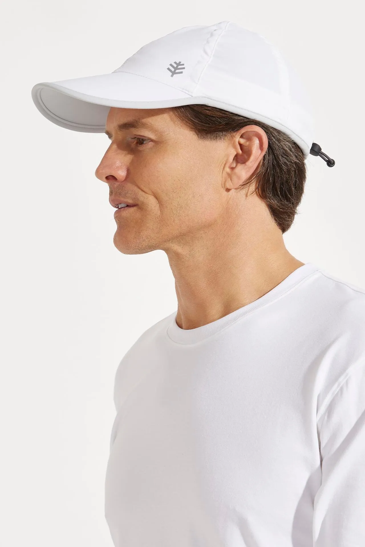 Unisex Lenny Sport Cap  |  White/Silver