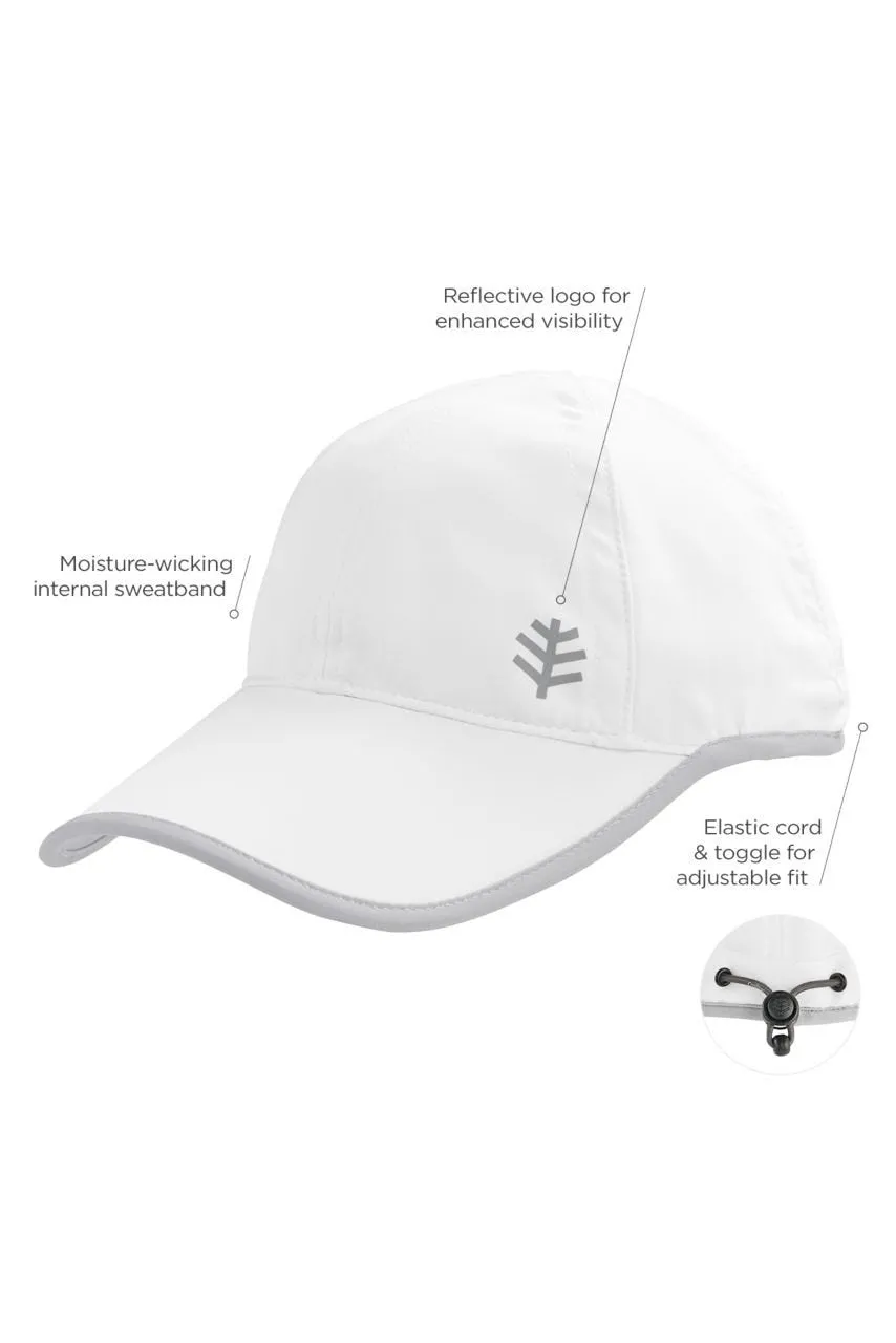 Unisex Lenny Sport Cap  |  White/Silver