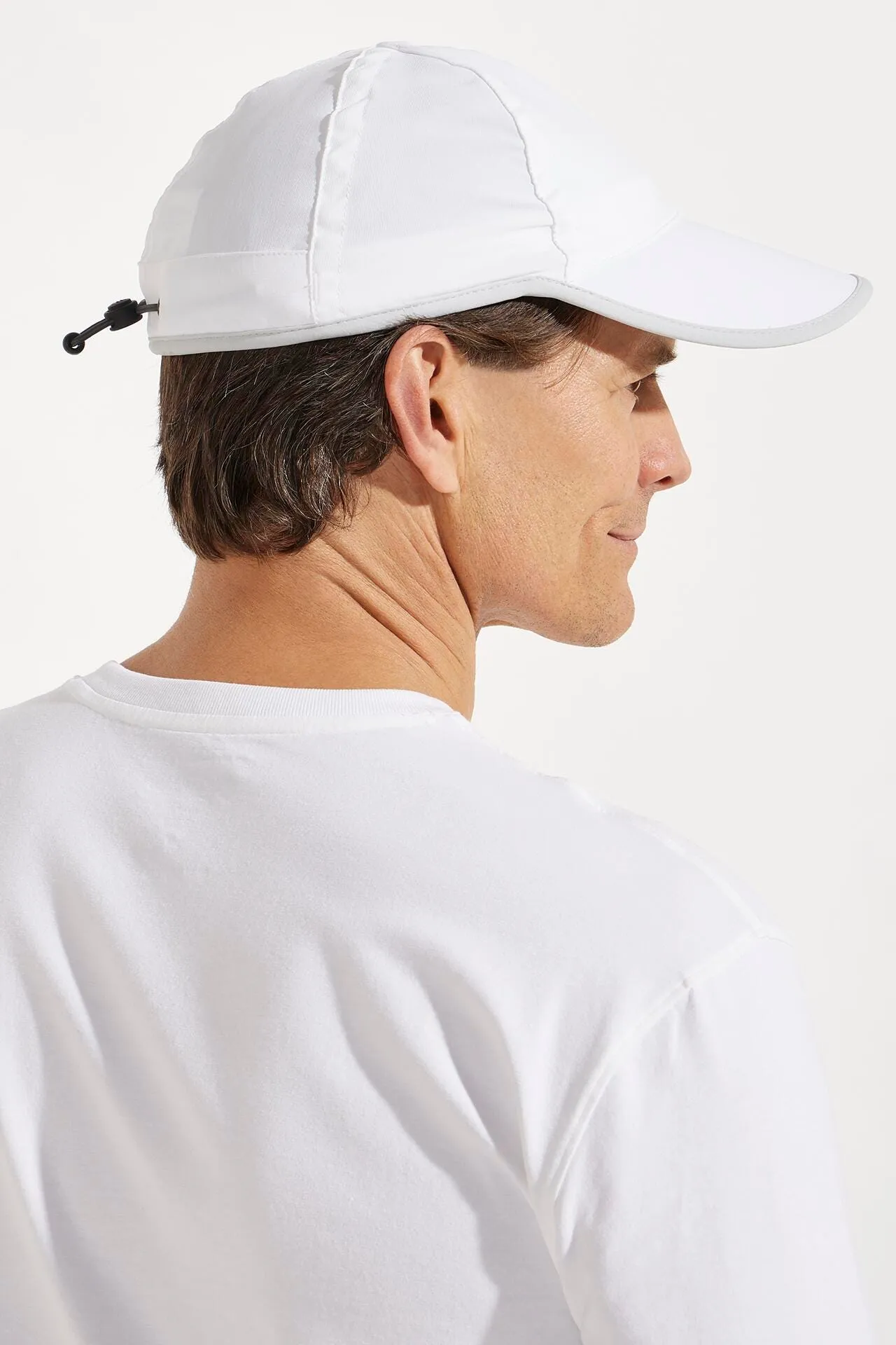 Unisex Lenny Sport Cap  |  White/Silver