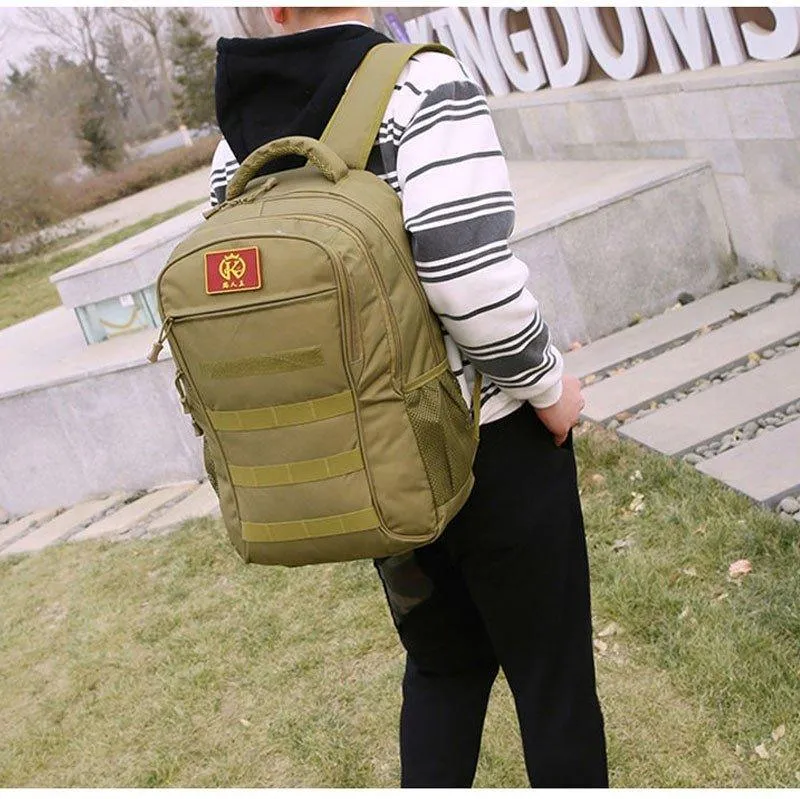 USB Charging Laptop Backpack Molle Bags