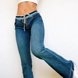 Vintage Hot Kiss Flare Jeans