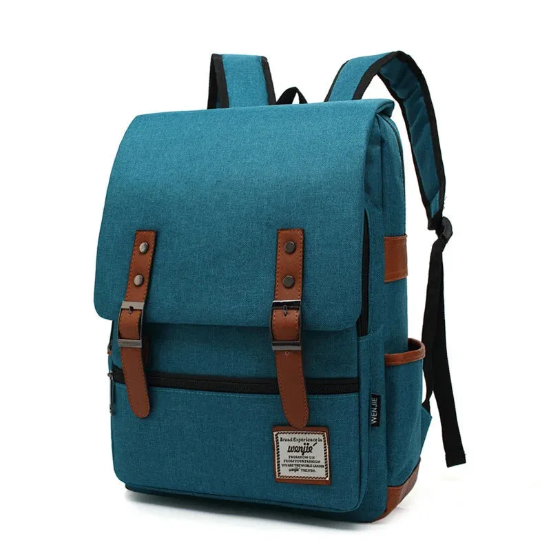 Vintage Unisex Oxford Waterproof Backpack