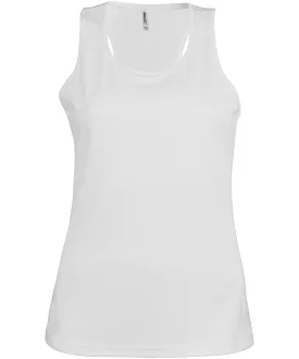 White - Ladies' sports vest