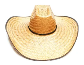 Wide Brim Sombrero Straw Hats-HW23496BB