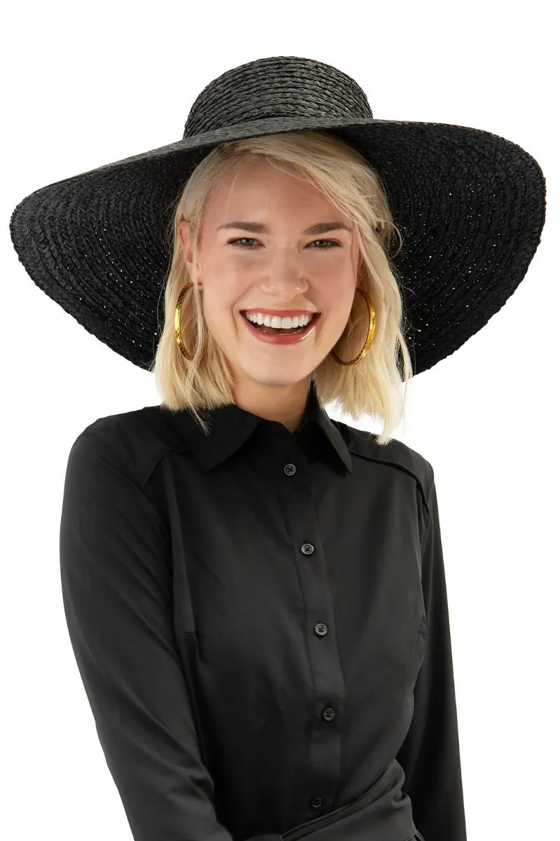 Women's Magnolia Hat  |  Black